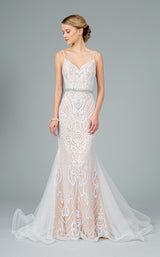 1 of 4 GLS by Gloria GL2930 Dress Ivory