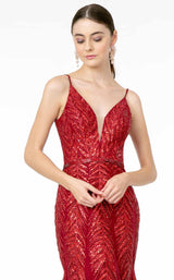 5 of 6 Elizabeth K GL2939 Dress Wine