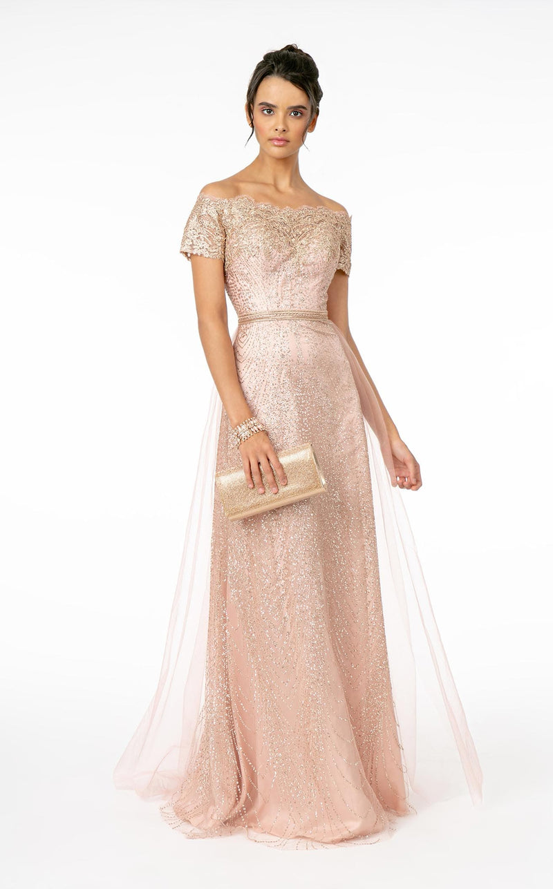 Elizabeth K GL2942 Dress Rose-Gold