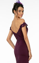 16 of 20 Elizabeth K GL2958 Dress Eggplant