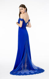 8 of 20 Elizabeth K GL2958 Dress Royal-Blue