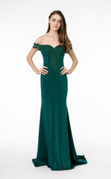 4 of 20 Elizabeth K GL2958 Dress Teal