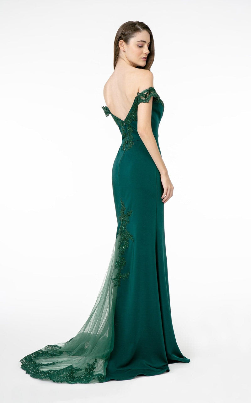 Elizabeth K GL2958 Dress Teal