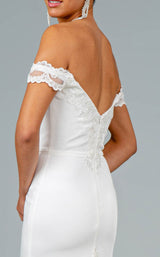 20 of 20 Elizabeth K GL2958 Dress White