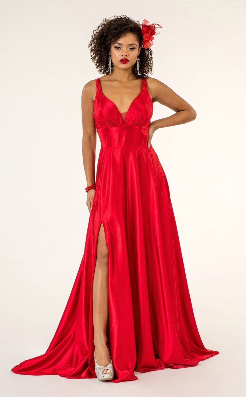 Elizabeth K GL2963 Dress Red