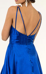 Elizabeth K GL2963 Dress Royal-Blue