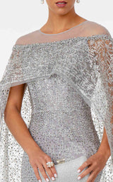 3 of 4 GLS by Gloria GL2977 Dress Silver