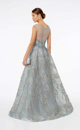 2 of 4 GLS by Gloria GL2980 Dress Grey-Blue