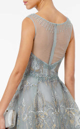 4 of 4 GLS by Gloria GL2980 Dress Grey-Blue