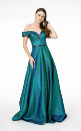 4 of 14 Elizabeth K GL2982 Dress Green