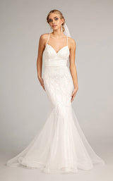 1 of 4 GLS by Gloria GL3009 Dress Ivory