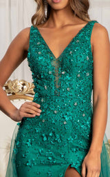 GLS by Gloria GL3011 Dress Emerald-Green
