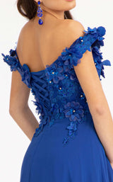 Elizabeth K GL3018 Dress Royal-Blue