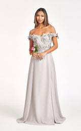 Elizabeth K GL3018 Dress Silver