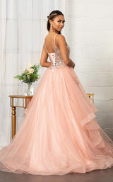 5 of 9 Elizabeth K GL3021 Dress Rose-Gold