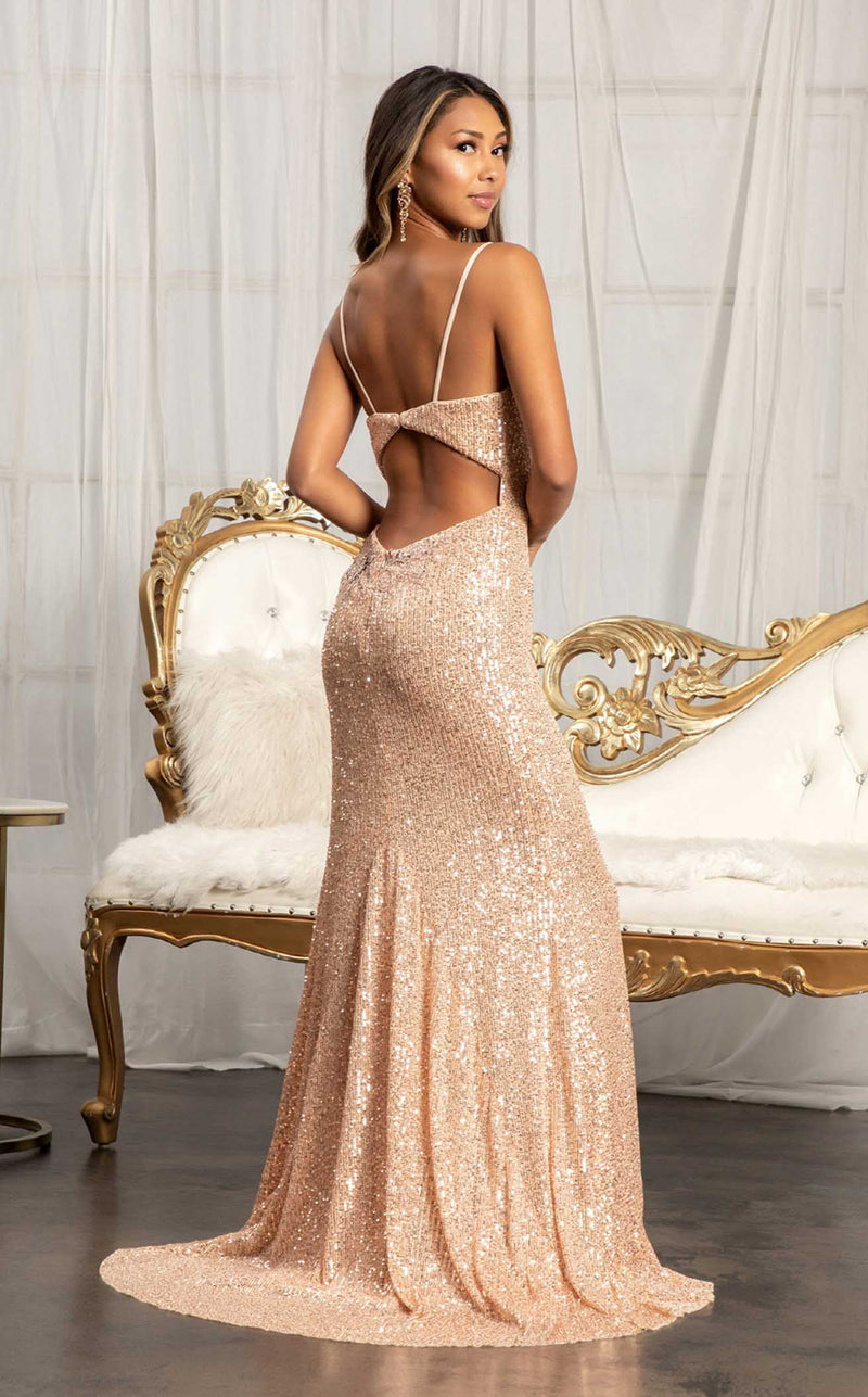 Elizabeth K GL3023 Dress Rose-Gold