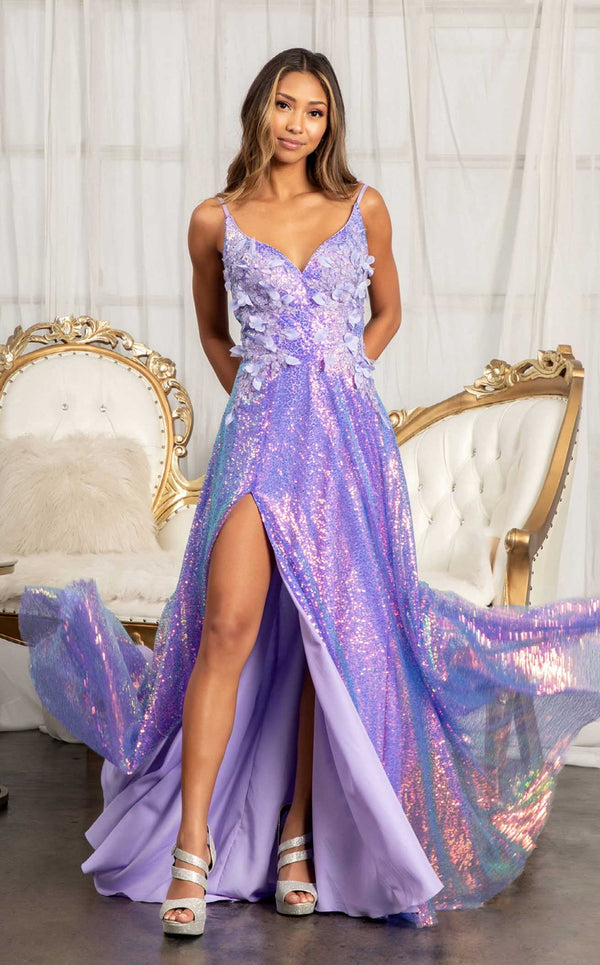 GLS by Gloria GL3027 Dress Purple