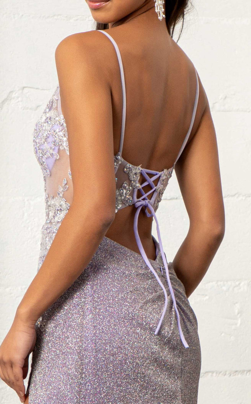 Elizabeth K GL3030 Dress Lilac