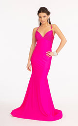 Elizabeth K GL3035 Dress Fuchsia