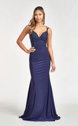 2 of 10 GLS by Gloria GL3036 Dress Navy