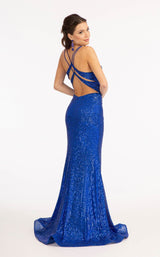 Elizabeth K GL3050 Dress Royal-Blue