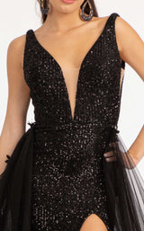 7 of 12 Elizabeth K GL3057 Dress Black