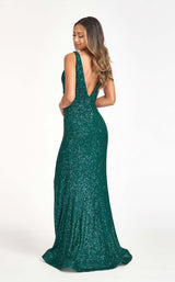 6 of 12 Elizabeth K GL3057 Dress Green