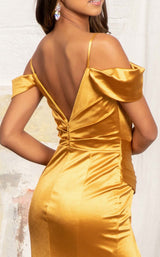Elizabeth K GL3060 Dress Gold