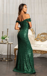 3 of 8 Elizabeth K GL3064 Dress Green