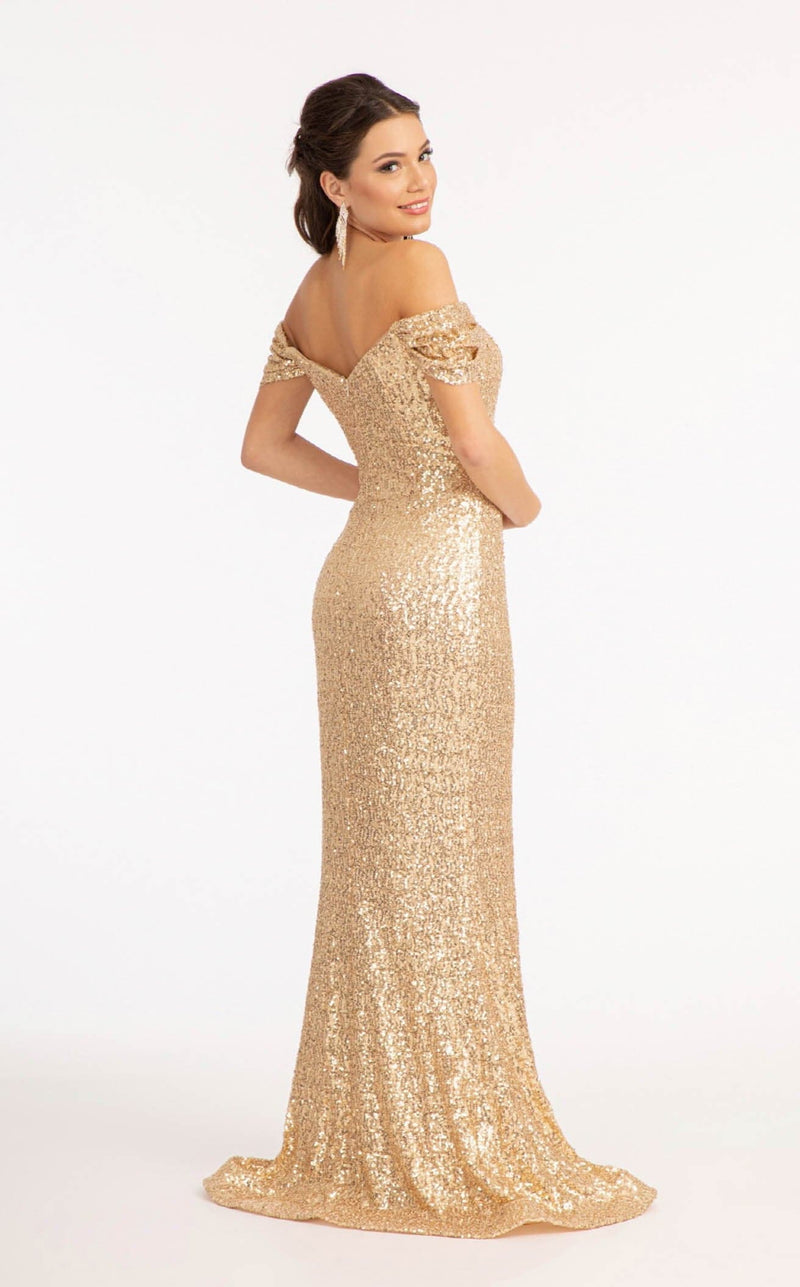 Elizabeth K GL3064 Dress Light-Gold