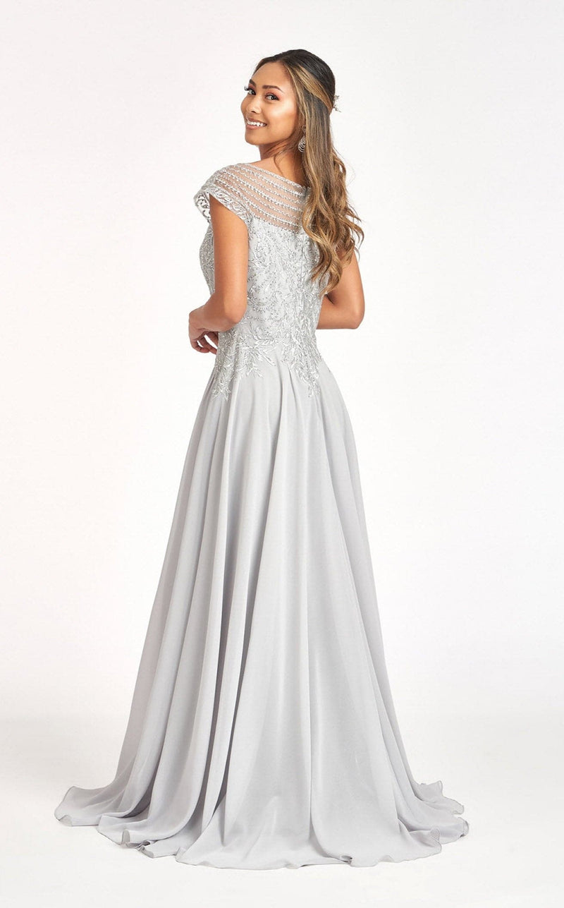 Elizabeth K GL3065 Dress Silver