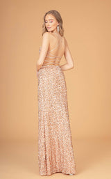 Elizabeth K GL3080 Dress Gold