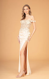 4 of 28 Elizabeth K GL3082 Dress Champagne