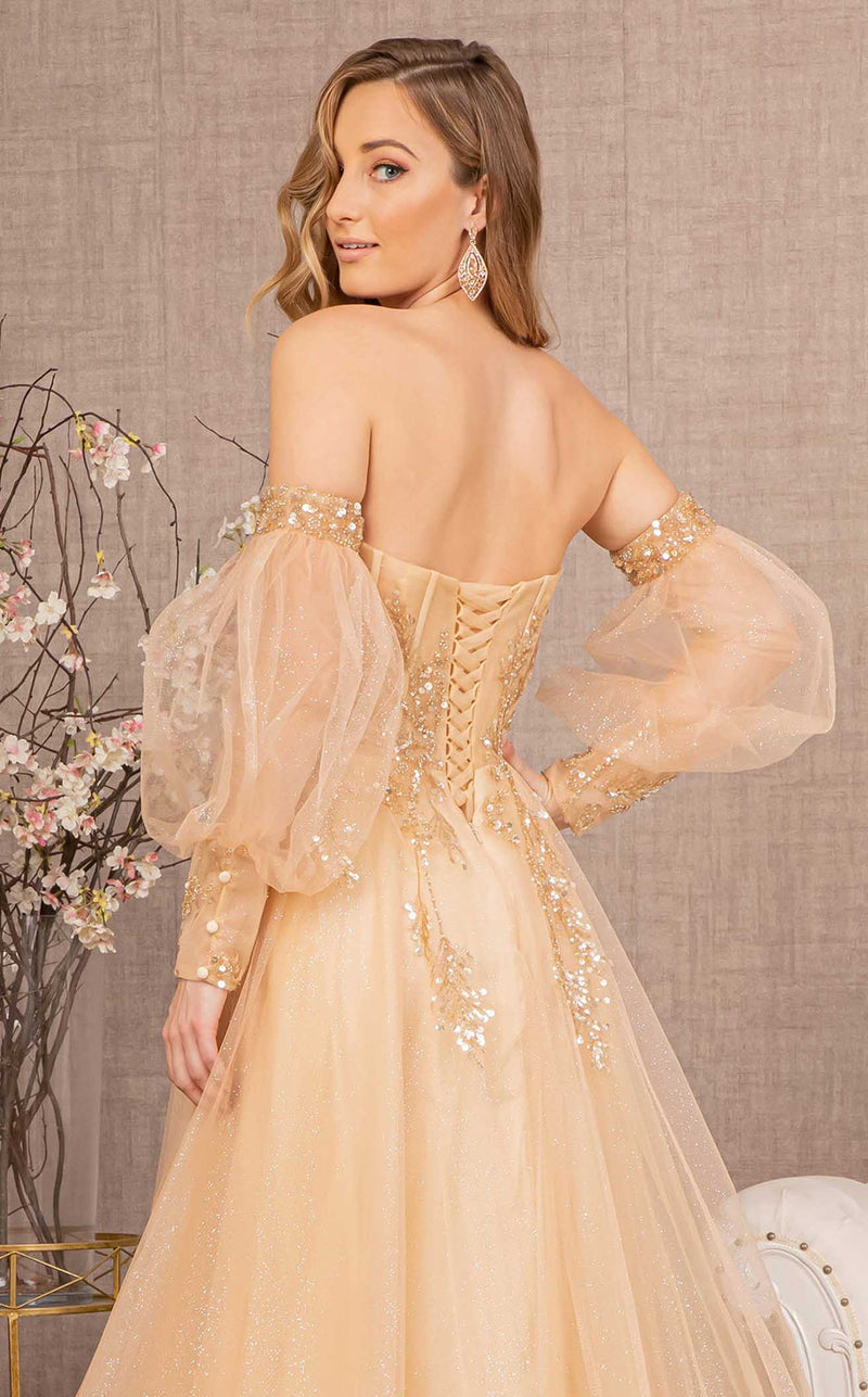 GLS by Gloria GL3118 Dress Light-Gold