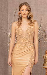 Elizabeth K GL3124 Dress Gold