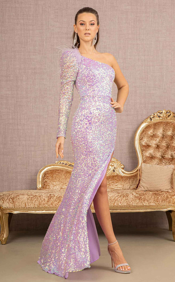 GLS by Gloria GL3128 Dress Lilac