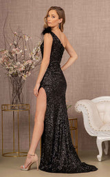 8 of 9 Elizabeth K GL3129 Dress Black