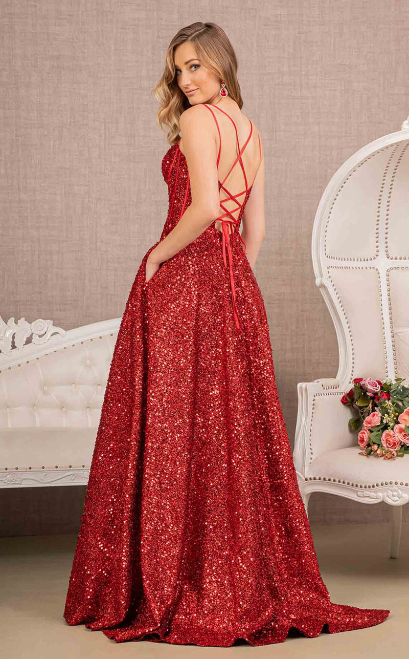 Elizabeth K GL3132 Dress Red