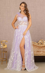 1 of 10 GLS by Gloria GL3134 Dress Lavender