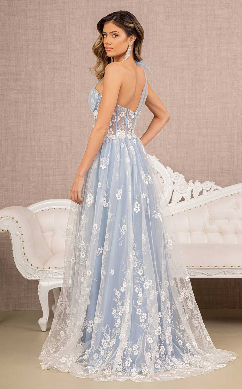 GLS by Gloria GL3134 Dress Smoky-Blue