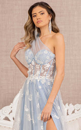 4 of 10 GLS by Gloria GL3134 Dress Smoky-Blue