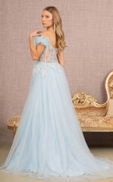 4 of 4 GLS by Gloria GL3135 Dress Baby-Blue