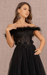 3 of 10 GLS by Gloria GL3138 Dress Black