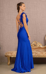 Elizabeth K GL3140 Dress Royal-Blue