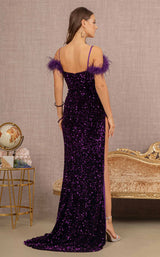 Elizabeth K GL3149 Dress Purple