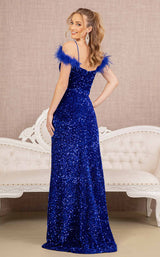 Elizabeth K GL3149 Dress Royal-Blue