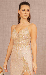 2 of 4 GLS by Gloria GL3151 Dress Champagne