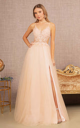 1 of 8 Elizabeth K GL3152 Dress Blush