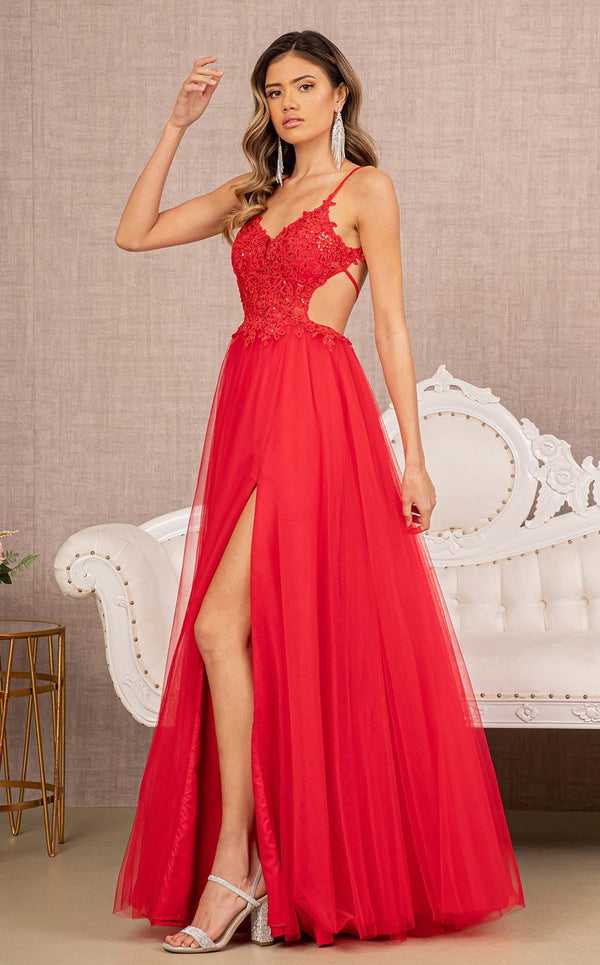 Elizabeth K GL3152 Dress Red