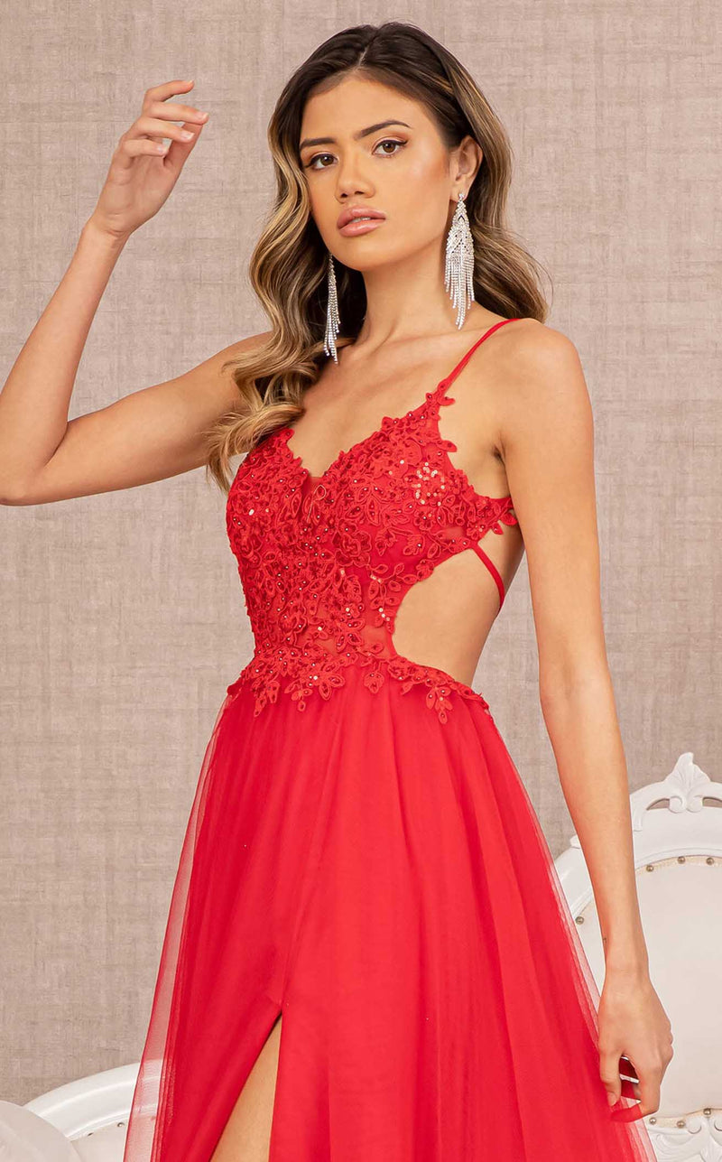 Elizabeth K GL3152 Dress Red